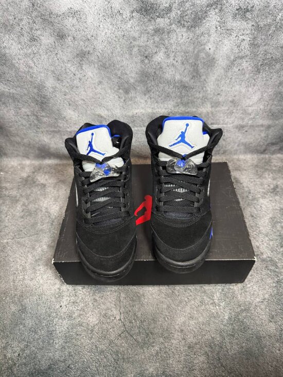 Size 5Y | Jordan 5 Racer Blue Box | Pre-Owned - Picture 2 of 9